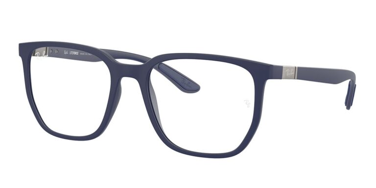 Ray-Ban RB7235 5207 RX7235 Eyeglasses Blue 53mm Unisex