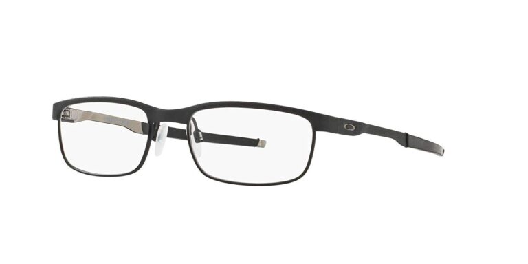 Oakley Steel Plate OX3222-0154 OX3222 Eyeglasses Black 54mm Unisex