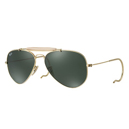 Ray-Ban RB3030 OUTDOORSMAN I L0216 RB3030 Sunglasses Gold 160mm Unisex