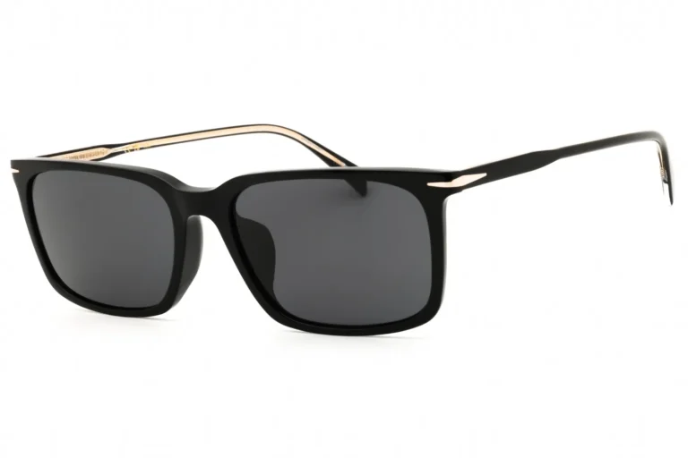 David Beckham DB 1163/F/S 0807 IR Sunglasses Black 58mm Men