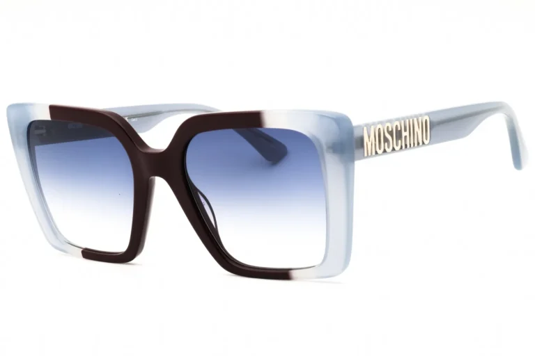 Moschino MOS172/S S9W Sunglasses Blue Brown 54mm Women