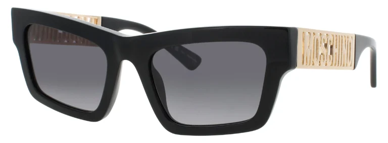 Moschino MOS171/S 807 Sunglasses Black 53mm Women