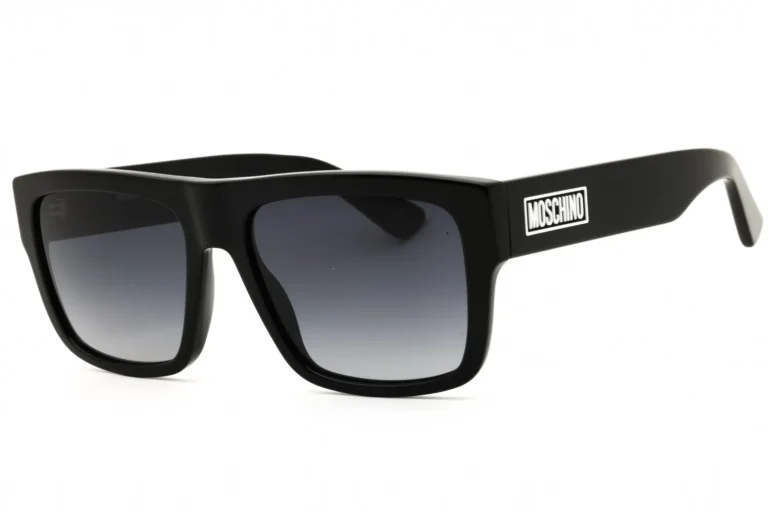 Moschino MOS187/S 0807 9O Sunglasses Black 56mm Men