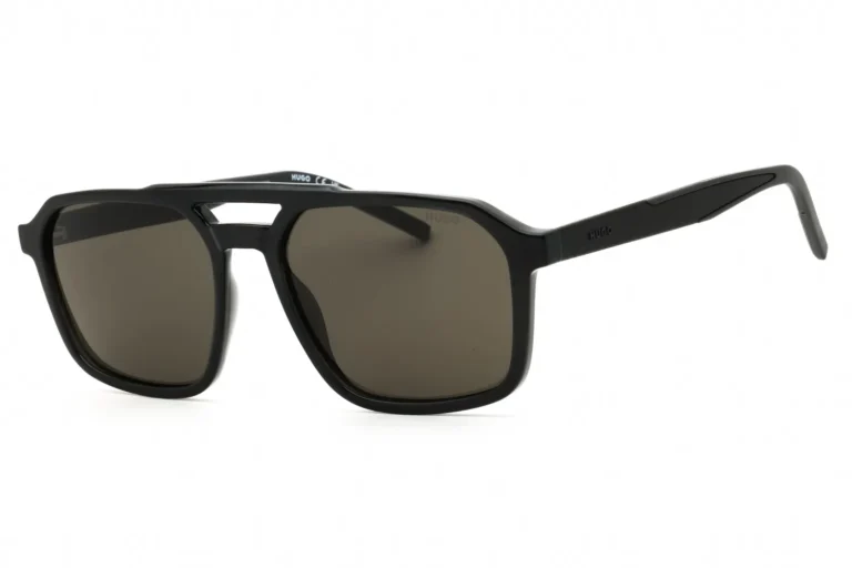 Hugo HG 1335/S 0KB7 IR Sunglasses Shiny Black 56mm Men