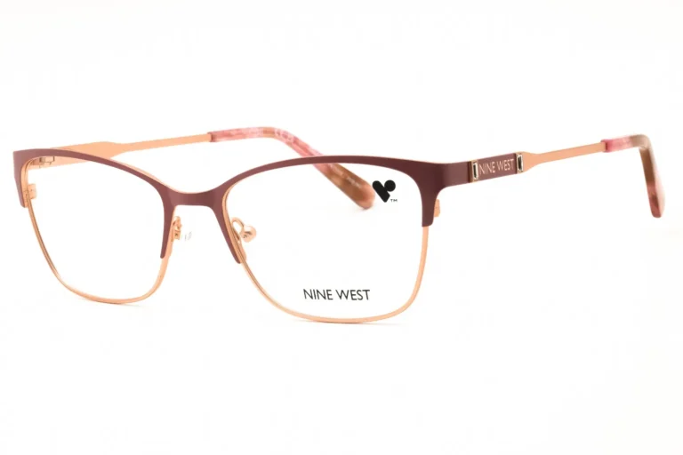 Nine West NW1106N 600 Eyeglasses Rose 52mm Women