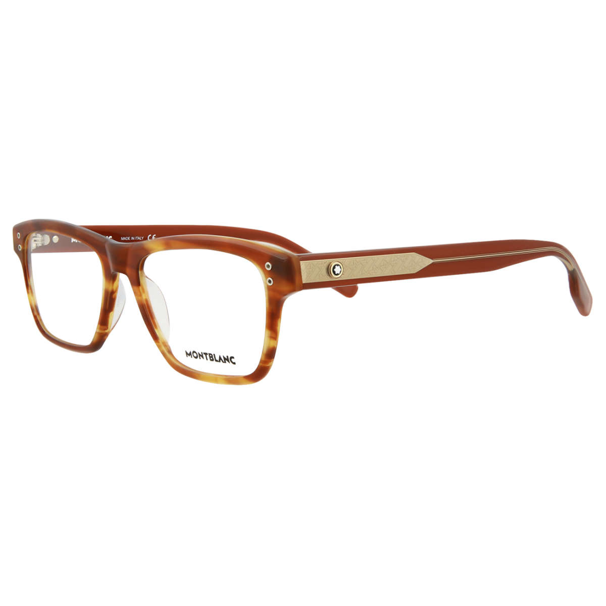 Mont Blanc MB0311S-002 58mm New Sunglasses Montblanc MB0311S 002 Sunglasses Gold 58mm Men | Lens & Luxe main image 4