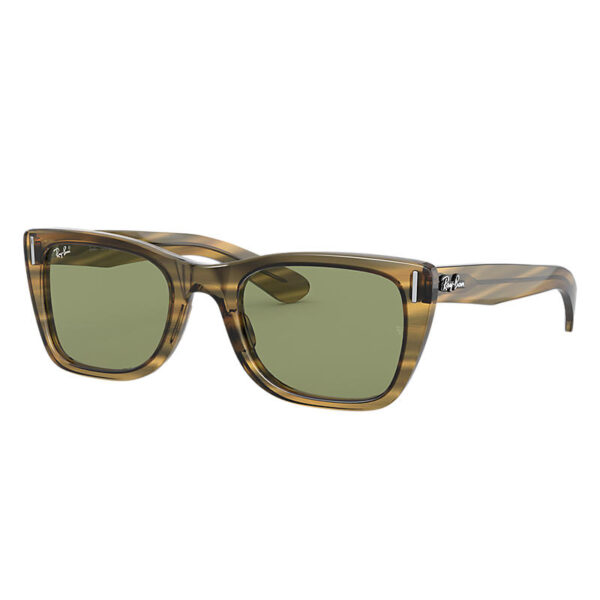 Ray-Ban RB2248 CARIBBEAN 1313/4E RB2248 Caribbean Sunglasses Green 145mm Women