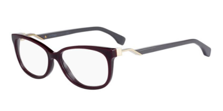 Fendi FF 0233 S85 FF 0233 FENDI CUBE Eyeglasses Multicolor 54mm Women