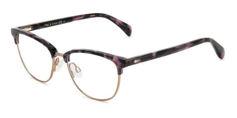 Rag & Bone RNB3060/G HKZ Eyeglasses Multicolor 52mm Women