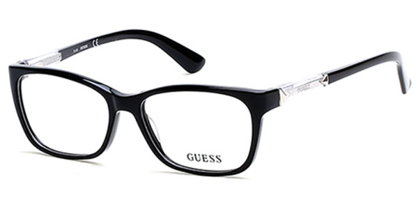 Guess GU2561 001 GU2561 Eyeglasses Multicolor 50mm Women