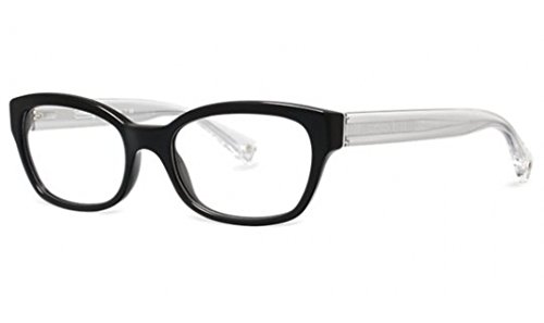Coach HC 6042 Hadley 5002 Black Eyeglasses Multicolor 48mm Women