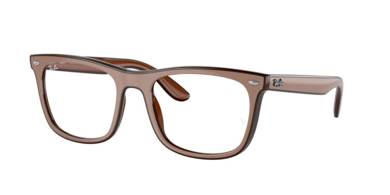 Ray-Ban RB7209-F 8211 RX7209F Asian Fit Eyeglasses Multicolor 55mm Men
