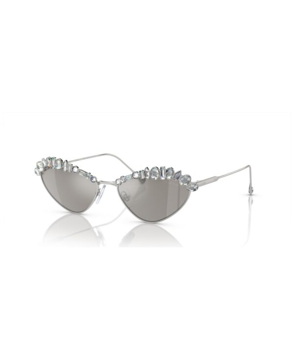 Swarovski SK7009 40016G Sunglasses Silver 140mm Women