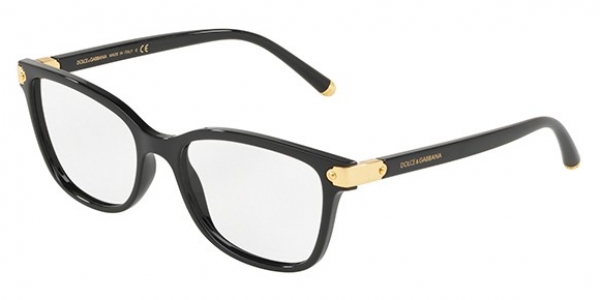 Dolce&Gabbana DG5036 501 DG5036 Eyeglasses Black 53mm Women