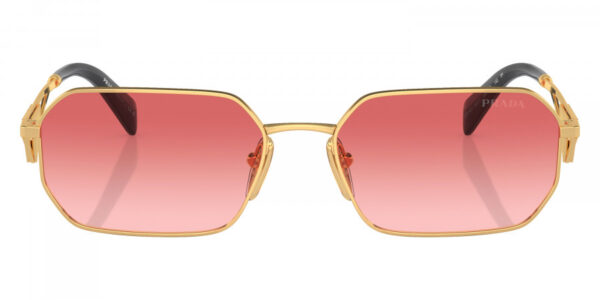 Prada SPRA51 5AK40C Sunglasses Gold 58mm Women 2