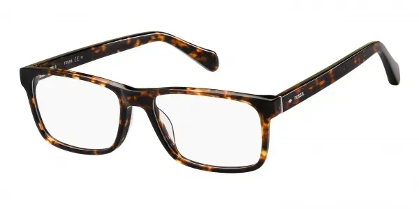 Fossil FOS 7084 086 Eyeglasses Dark Havana 54mm Men