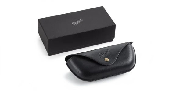 Persol 9649-V 1024 Ebano e Oro Mod. 9649s Sun Eyeglasses Multicolor 52mm Men _Case