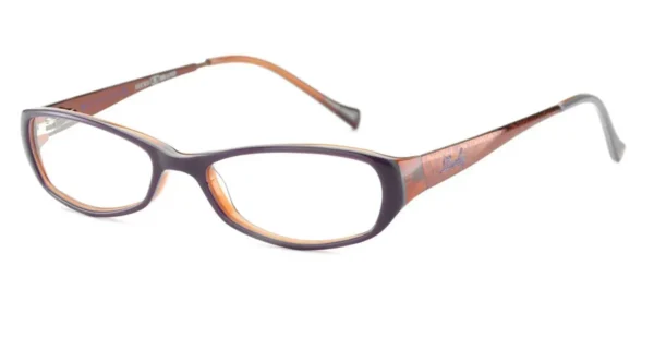 Lucky Brand Beach Trip Eyeglasses Purple 46mm Unisex