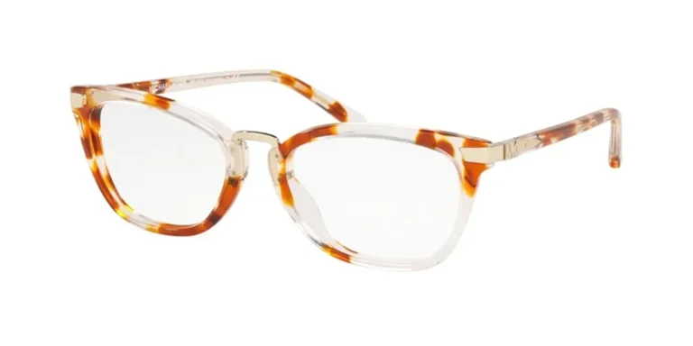 Michael Kors MK4066 ISLA VERDE 3776 Eyeglasses Coral Tortoise 52mm Unisex