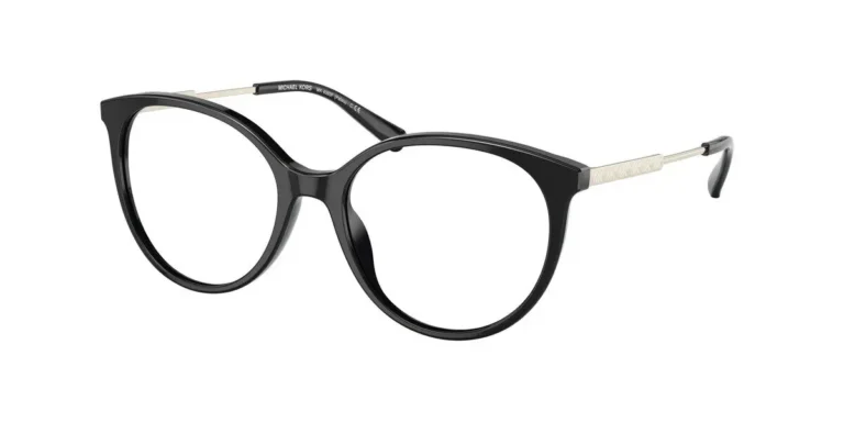Michael Kors MK4093F PALAU 3005 Eyeglasses Black 53mm Women