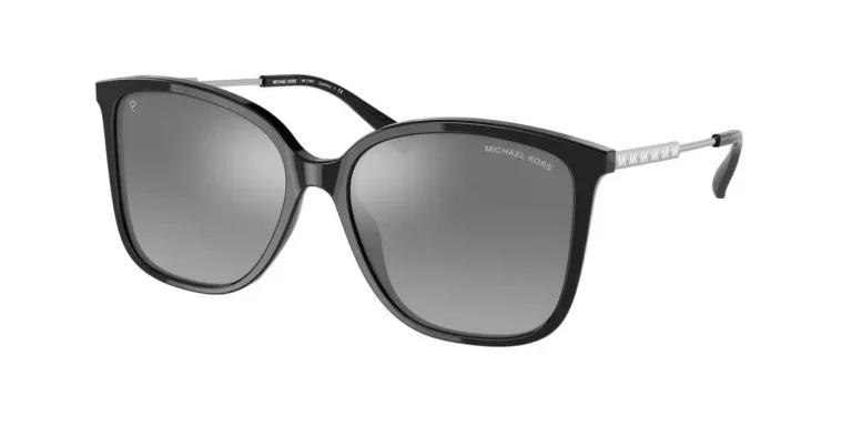 Michael Kors MK2169F AVELLINO Asian Fit Polarized 300582 Sunglasses Black 57mm Women