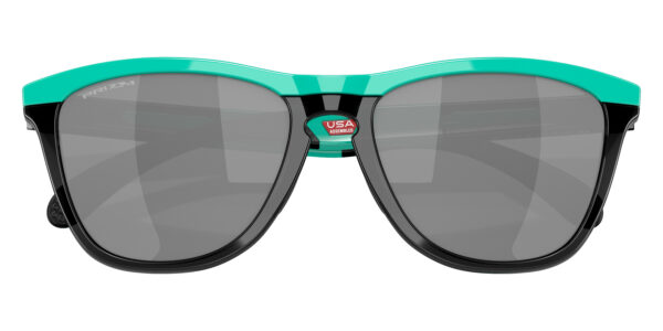 Oakley Frogskins Range OO9284 1055 Sunglasses Black 55mm Unisex 5