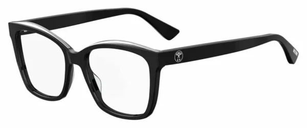 Moschino MOS528 807 Eyeglasses Black 52mm Women