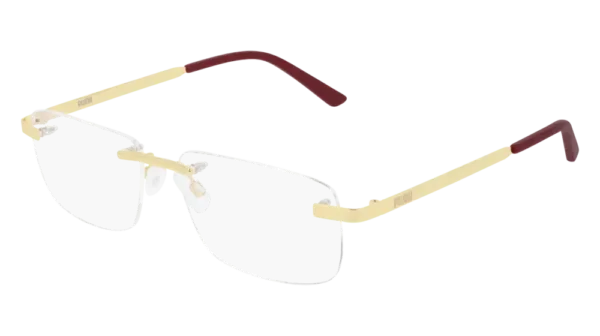 Puma PE0117O 004 Eyeglasses Gold 55mm Men