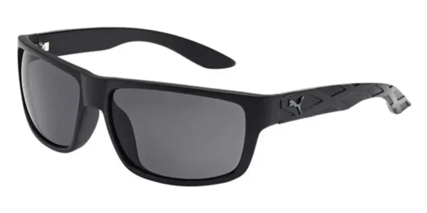 Puma PU0009S 002 Sunglasses Black 60mm Unisex
