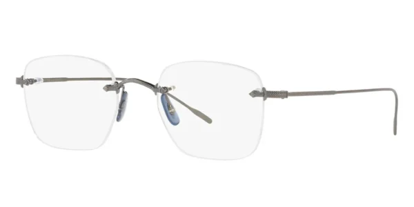 Oliver Peoples FINNE OV1227 5244 Sunglasses Antique Pewter 49mm Unisex