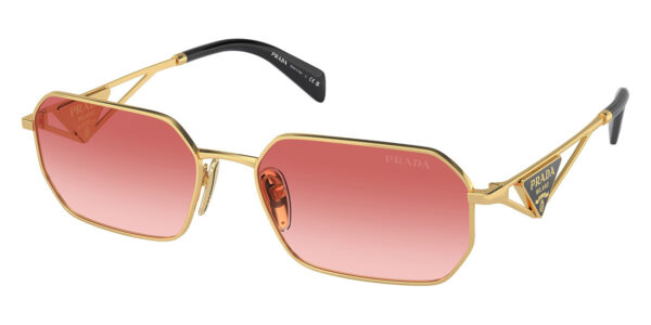 Prada SPRA51 5AK40C Sunglasses Gold 58mm Women