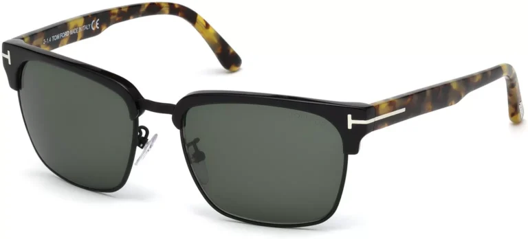 Tom Ford FT 0367/S 02B 02B Sunglasses Black/havana 57mm Men