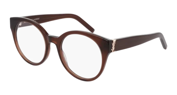 Saint Laurent SL M32 009 Eyeglasses Brown 51mm Women