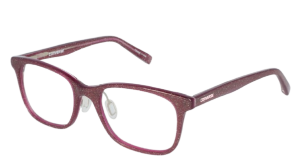 Converse K402 BURGUNDY Eyeglasses Purple 47mm Kids