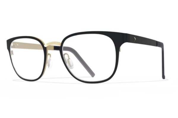 Blackfin BF855 Col. 1030 Eyeglasses Matte Black/gold 51mm Unisex