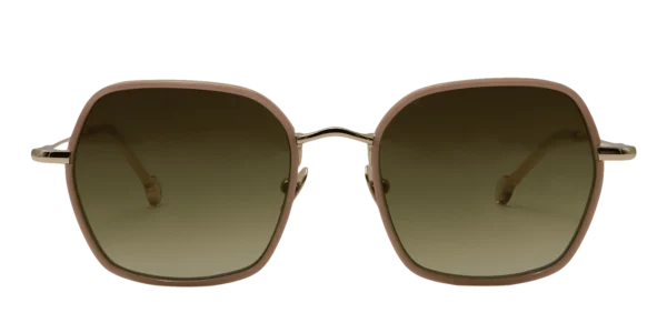 Nathalie Blanc Giulia C250 Sunglasses Gold Nude 49mm Women 2