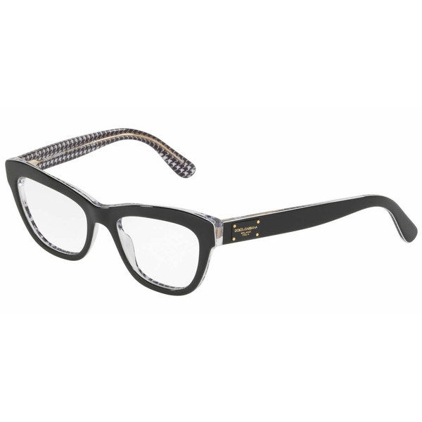 Dolce&Gabbana DG3253 3080 Eyeglasses Black 51mm Women