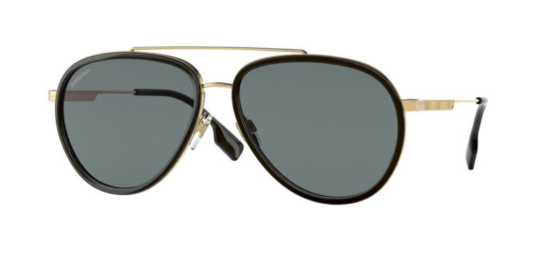 Burberry B3125 1017/81 OLIVER BE3125 Sunglasses Gold 145mm Men