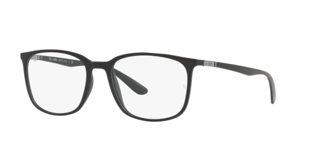 Ray-Ban LITEFORCE RB7199 5204 RX7199 Eyeglasses Black 54mm Unisex