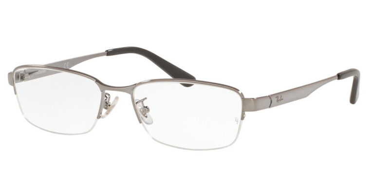 Ray-Ban RB6453D 2553 RX6453D Eyeglasses Gray 55mm Unisex