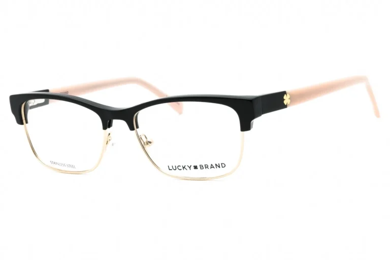 Lucky Brand D228 0BLP Eyeglasses Black 52mm Women