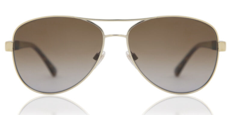 Burberry B3080 1145/T5 BE3080 Sunglasses Gold 135mm Women