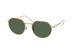 Ray-Ban RB3565 JACK 9202/31 RB3565 Sunglasses Gold 145mm Unisex