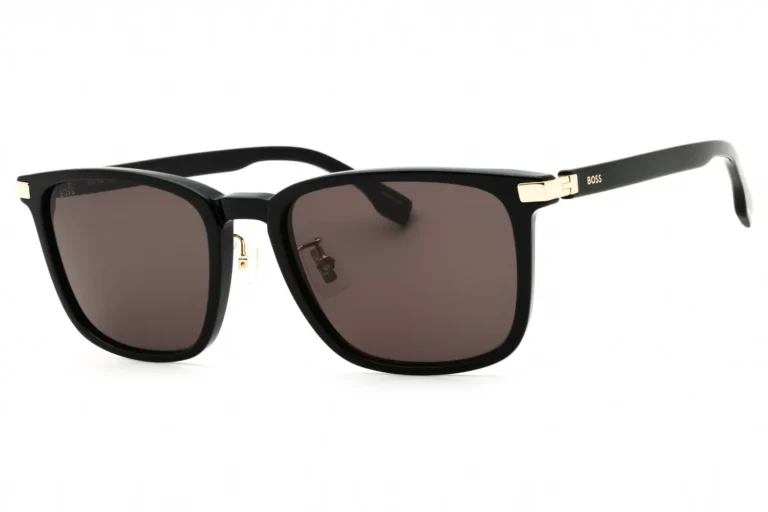 HUGO BOSS BOSS 1406/F/SK 02M2 IR Sunglasses Blk Gold B 57mm Men