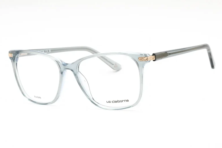 Liz Claiborne L 669 02XP 00 Eyeglasses Azure Crystal 54mm Women