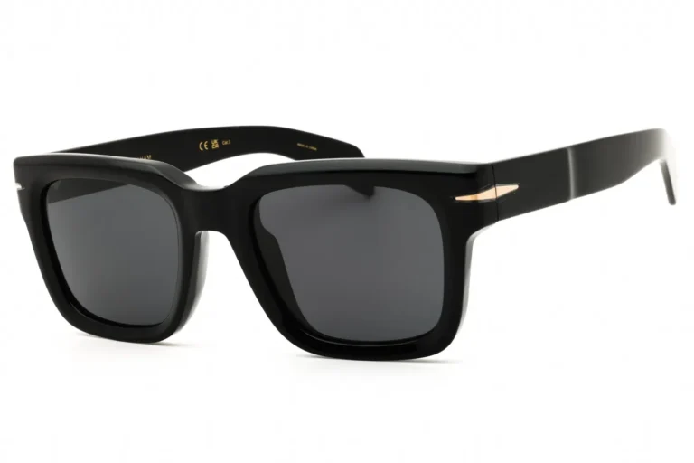 David Beckham DB 7100/S 807 Sunglasses Black 52mm Men
