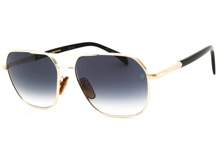 David Beckham DB 1128/G/S 0RHL 9O Sunglasses Gold Black 59mm Men