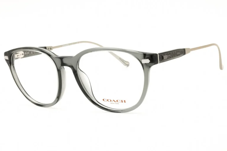 Coach 0HC6265U 5878 Eyeglasses Transparent Grey 52mm Men