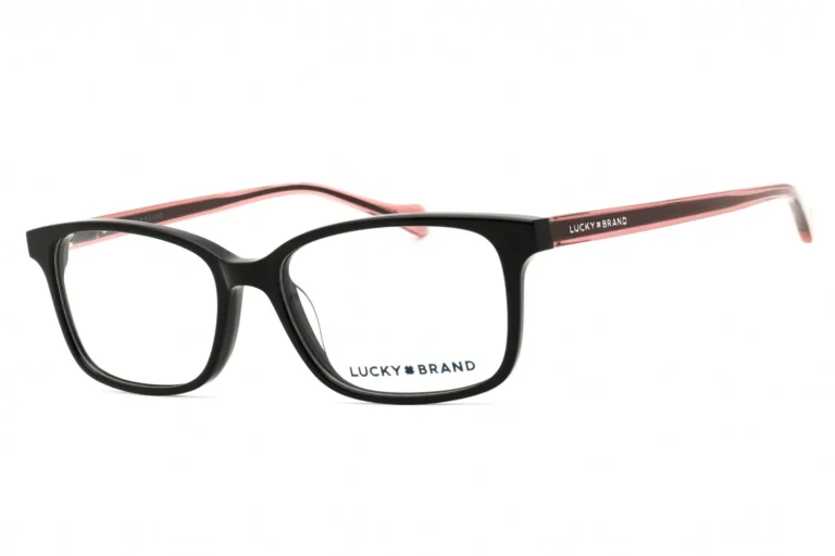 Lucky Brand D215 0BLA Eyeglasses Black 52mm Women