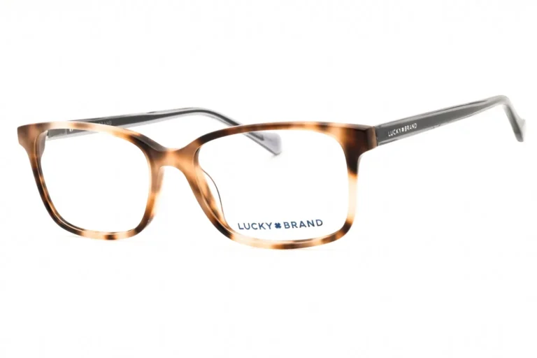 Lucky Brand D215 0PIN Eyeglasses Pink Tortoise 52mm Women